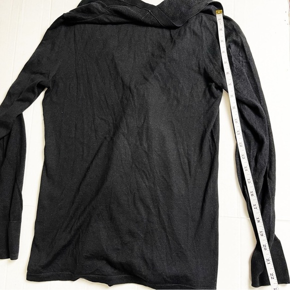 ELIE TAHARI Women’s Silk Cashmere Blend Ruffle Long Sleeve Top - Size unknown - Picture 8 of 9